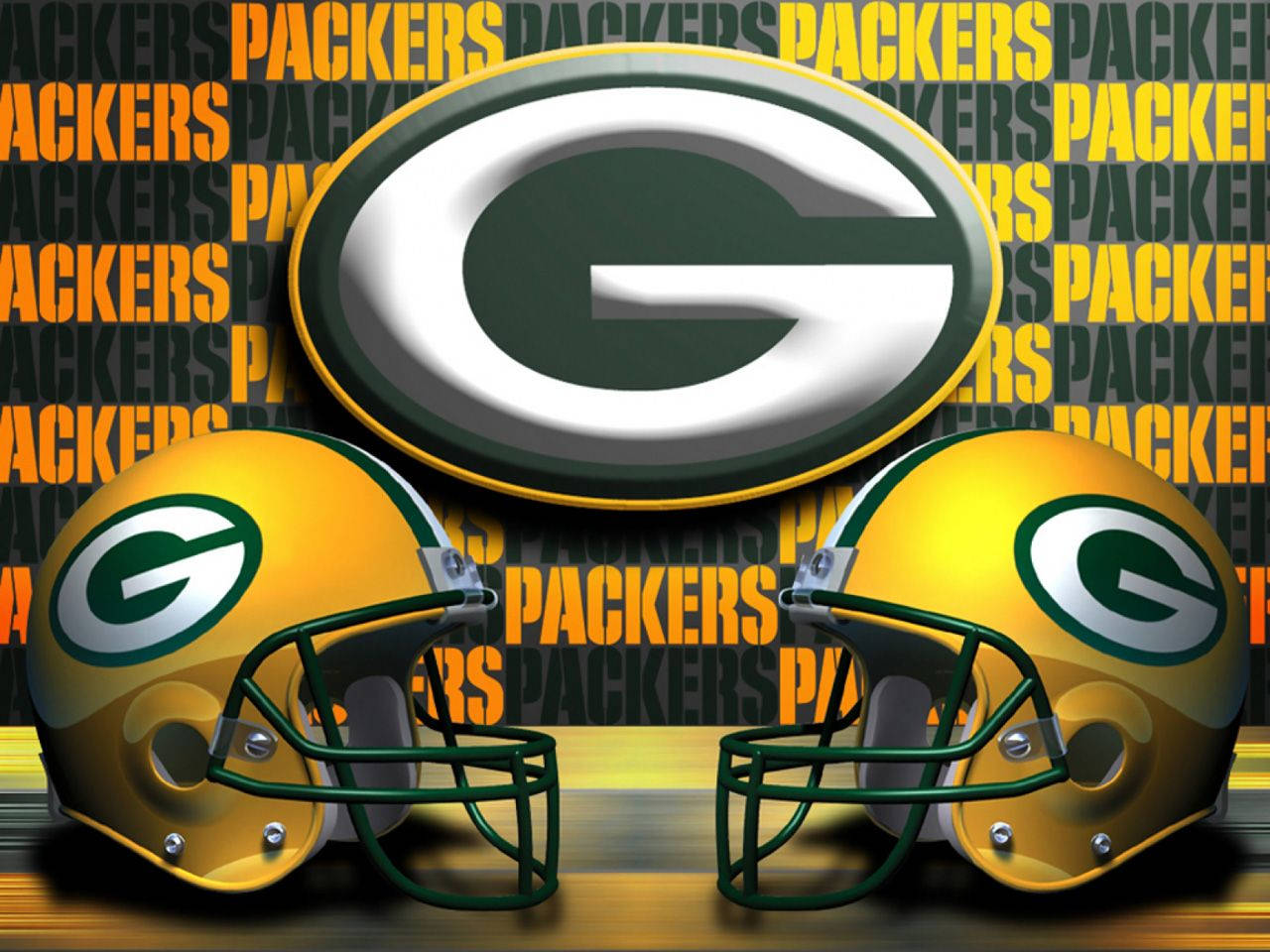 Green Bay Packers, green and gold logo, football helmets, HD Desktop Wallpaper