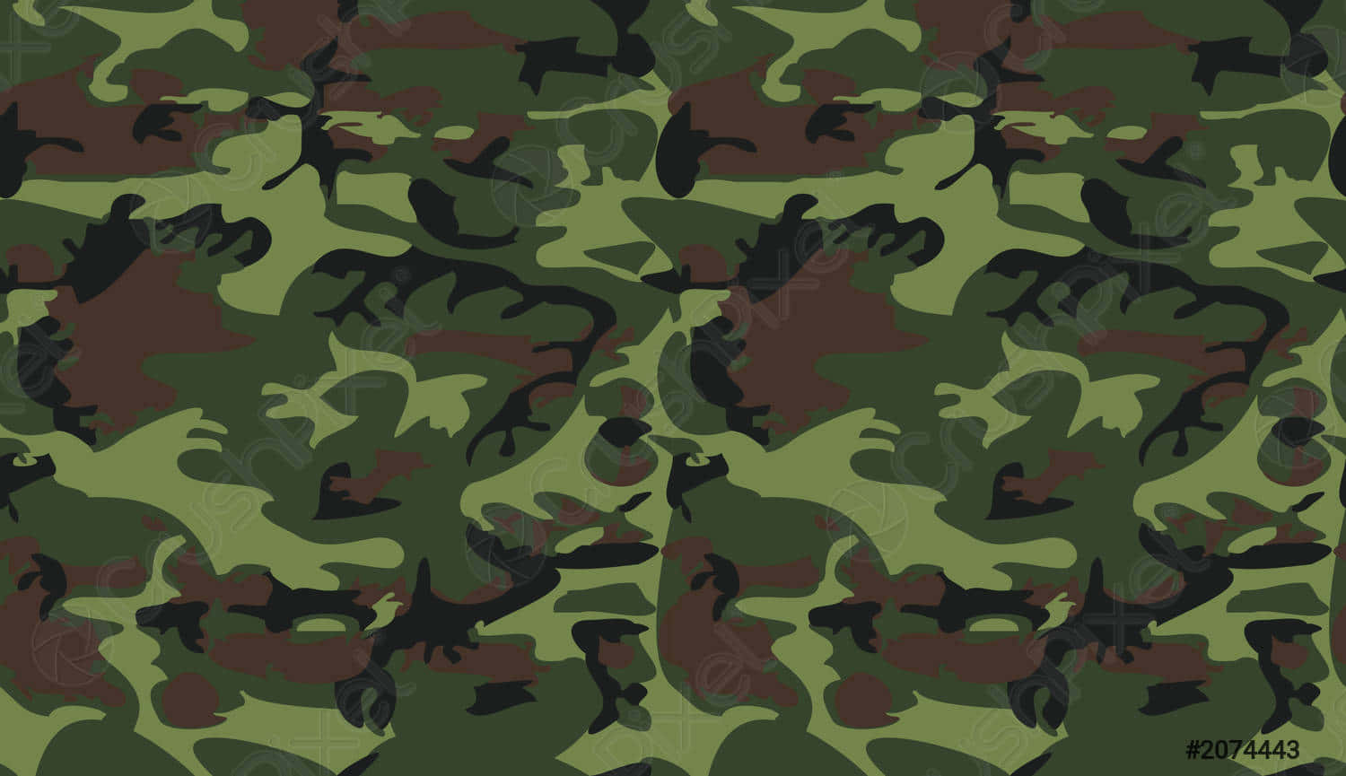 Green Camo, military camouflage pattern, green brown and black splotches, HD Desktop Wallpaper