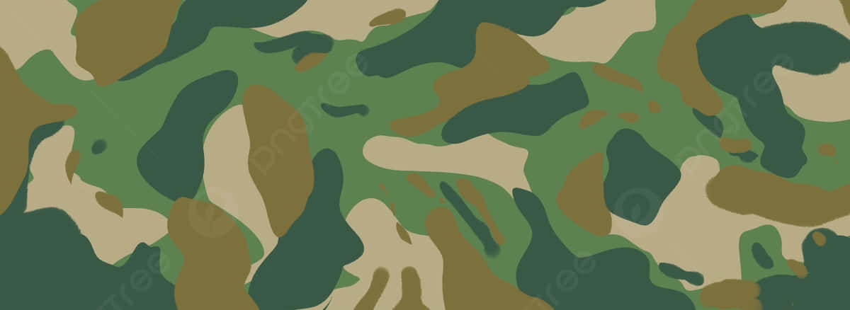 Green Camo, woodland terrain, green, SD Desktop Wallpaper