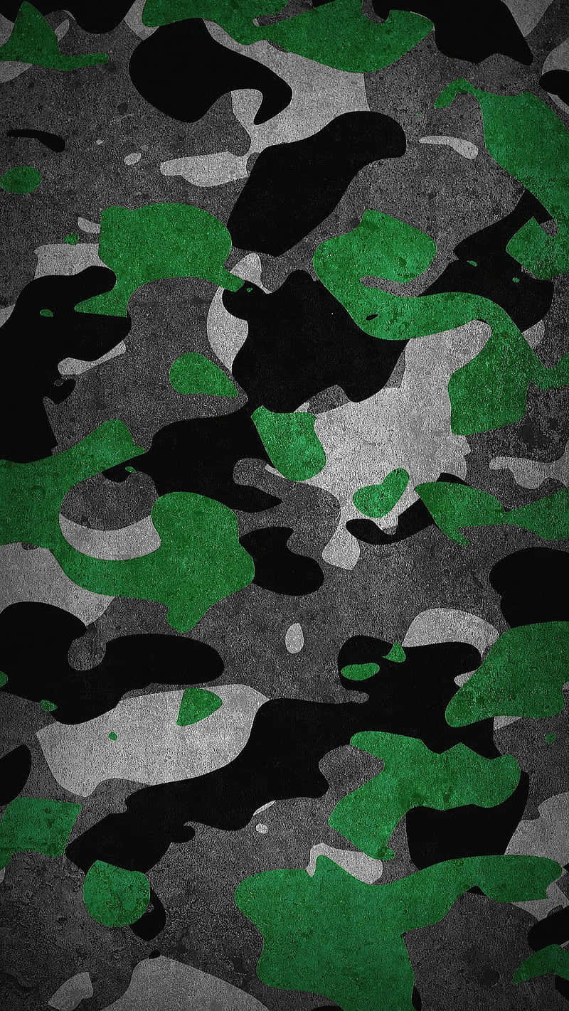 Green Camo, green, black, HD Phone Wallpaper