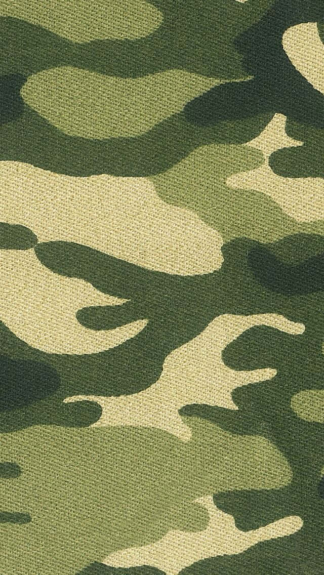 green camo, textured green and beige camouflage fabric, woven pattern, SD Phone Wallpaper