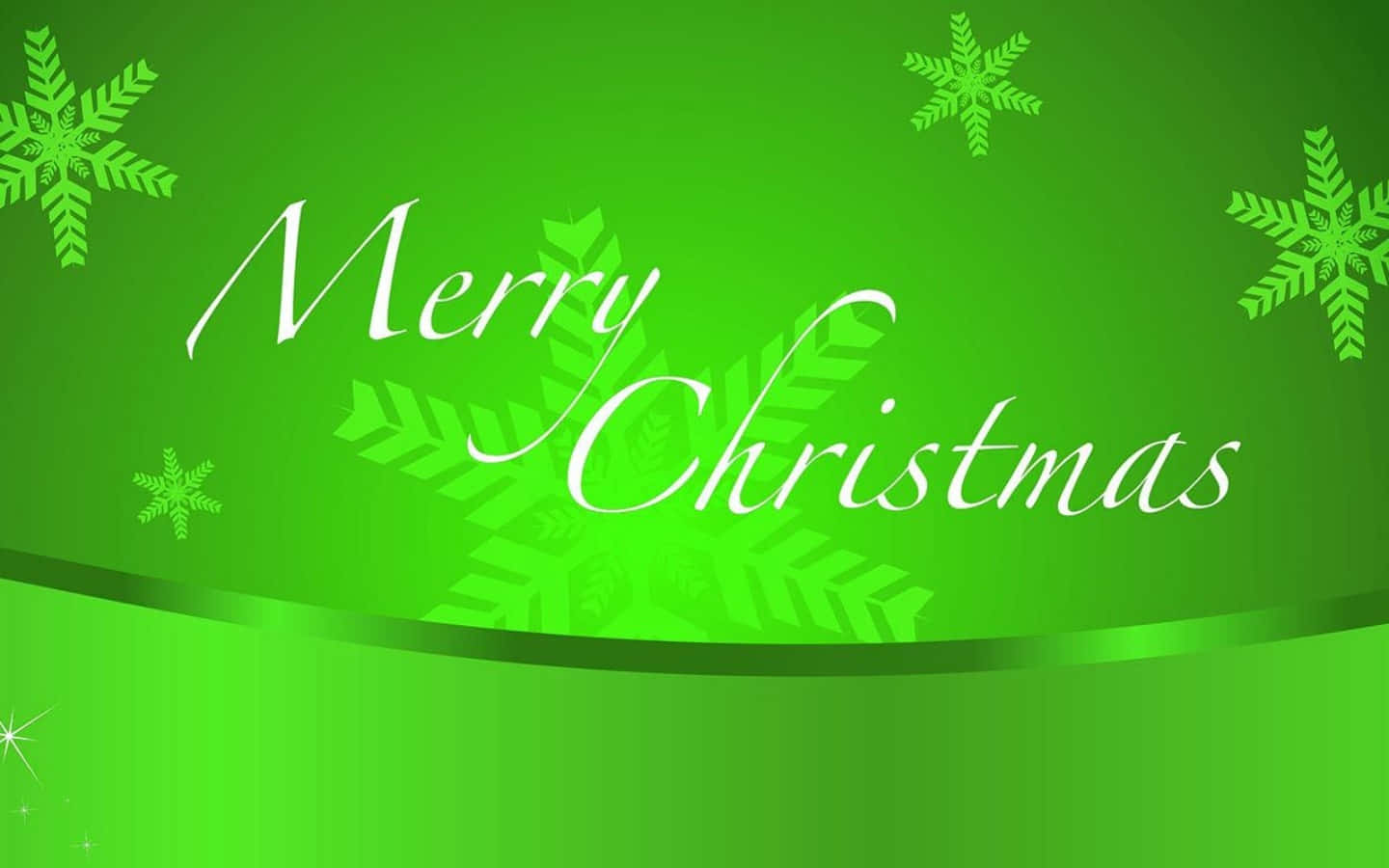 Green Christmas, Merry Christmas, white cursive text, HD Desktop Wallpaper