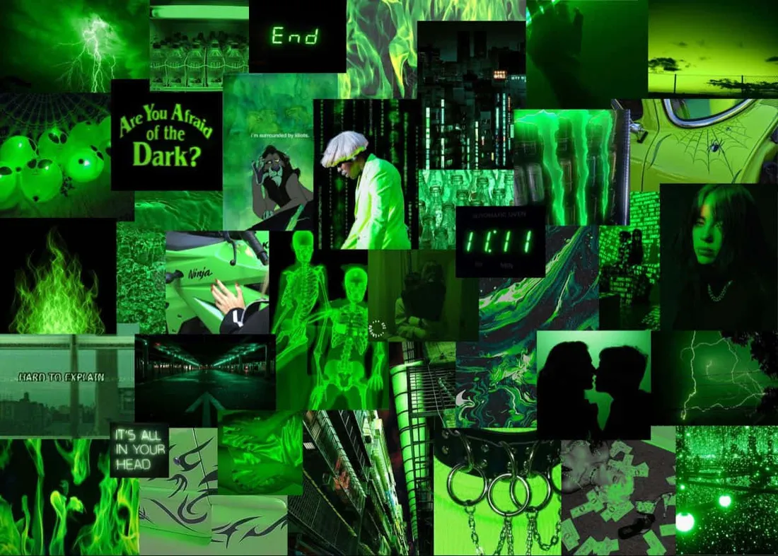 Green Collage