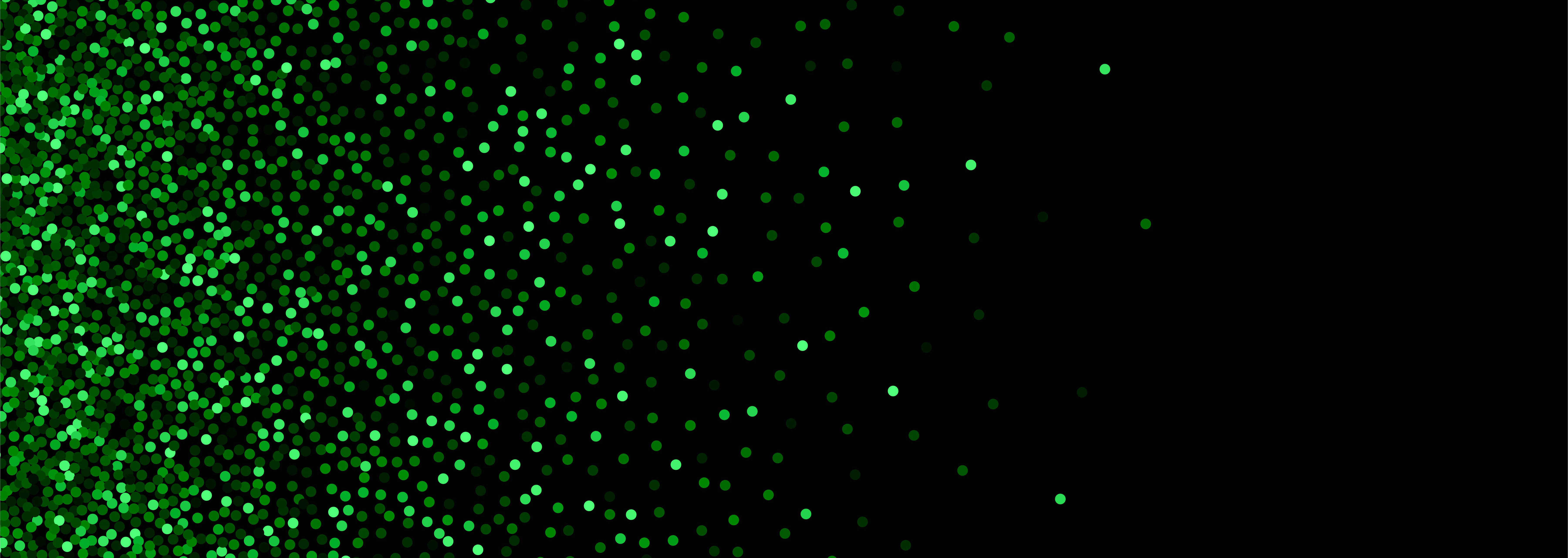 Green Glitter, 7201 x 2565, vibrant green glitter particles, 5K Desktop Wallpaper
