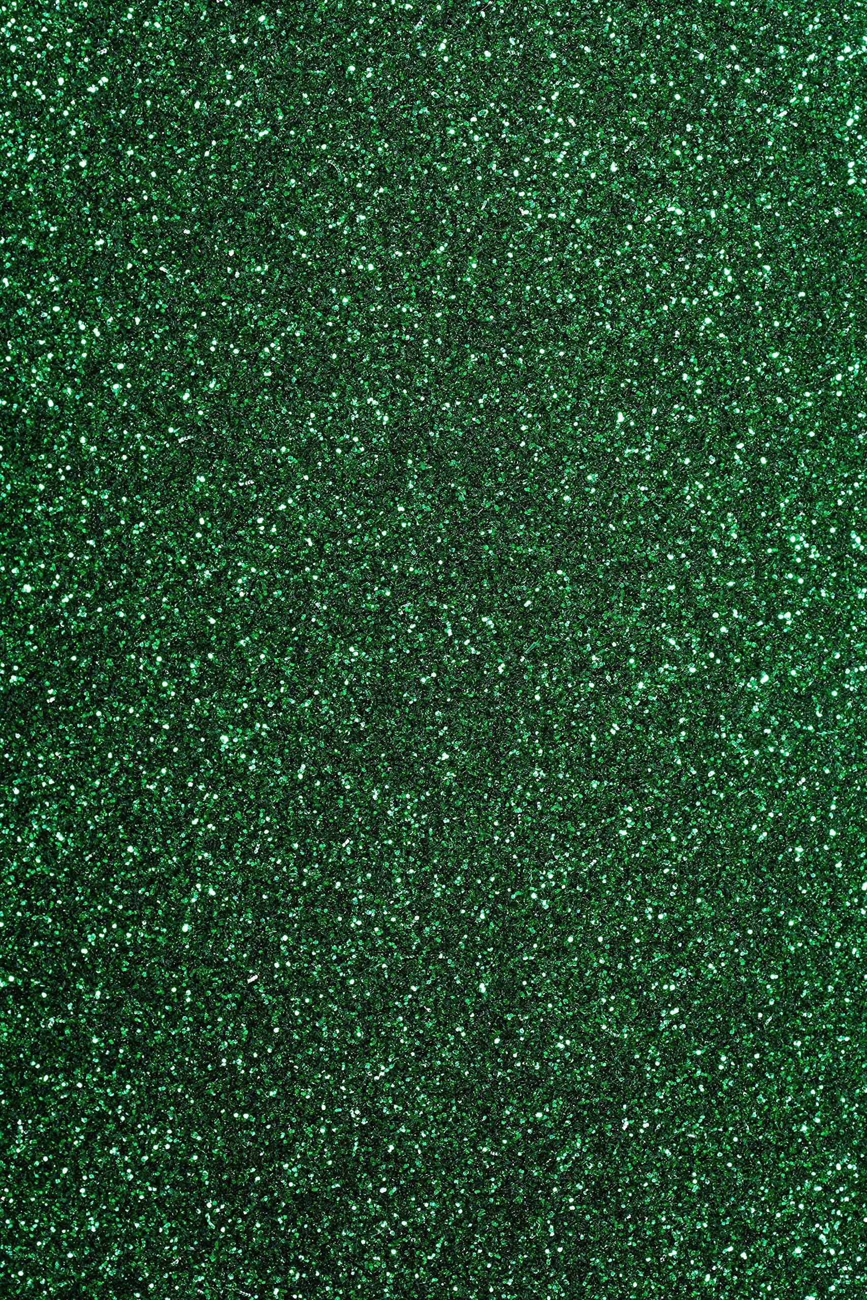green glitter, emerald green, sparkling, 2K Phone Wallpaper