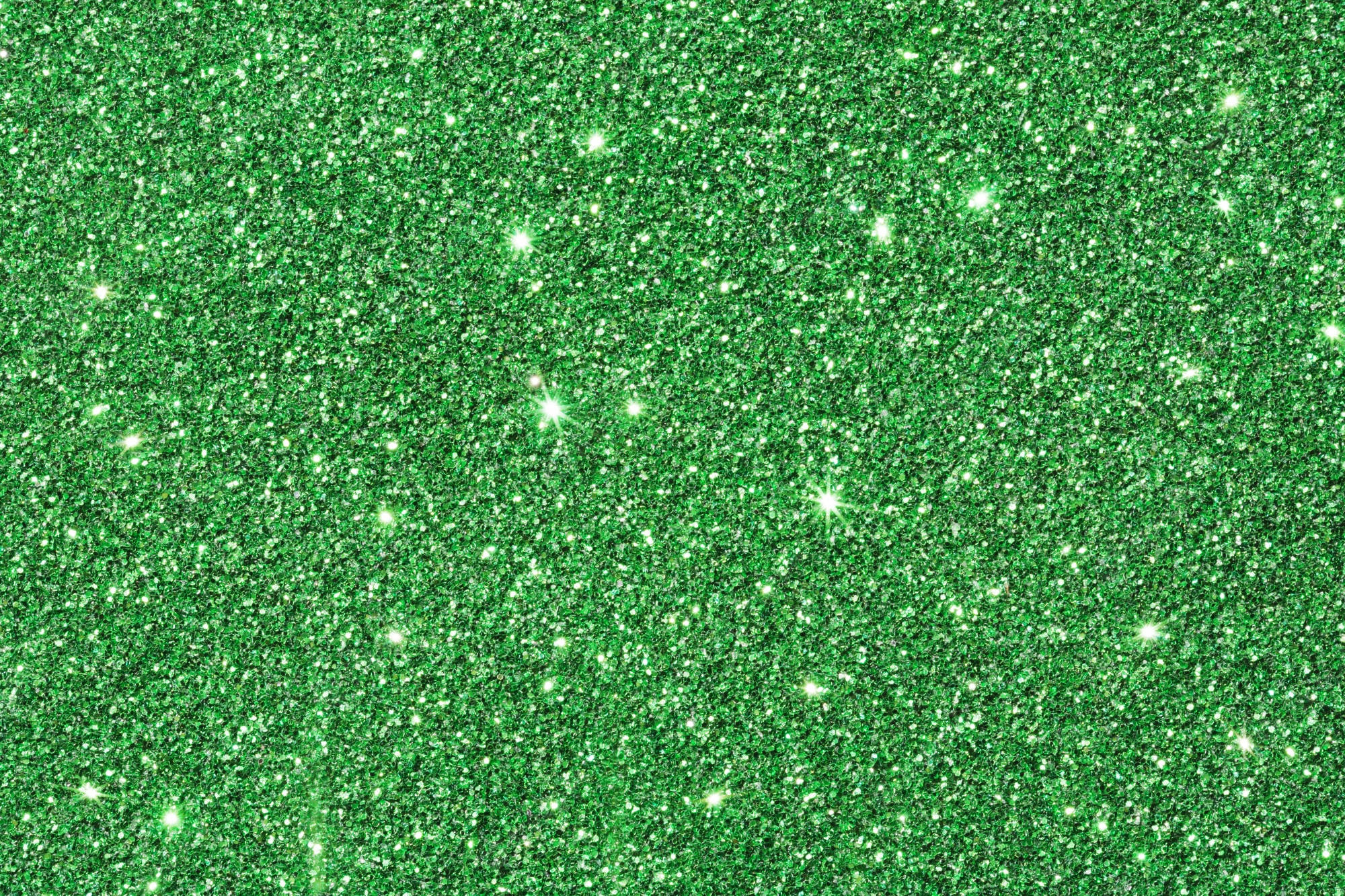 Green Glitter, vibrant green glitter, bright white highlights, Full HD Desktop Wallpaper