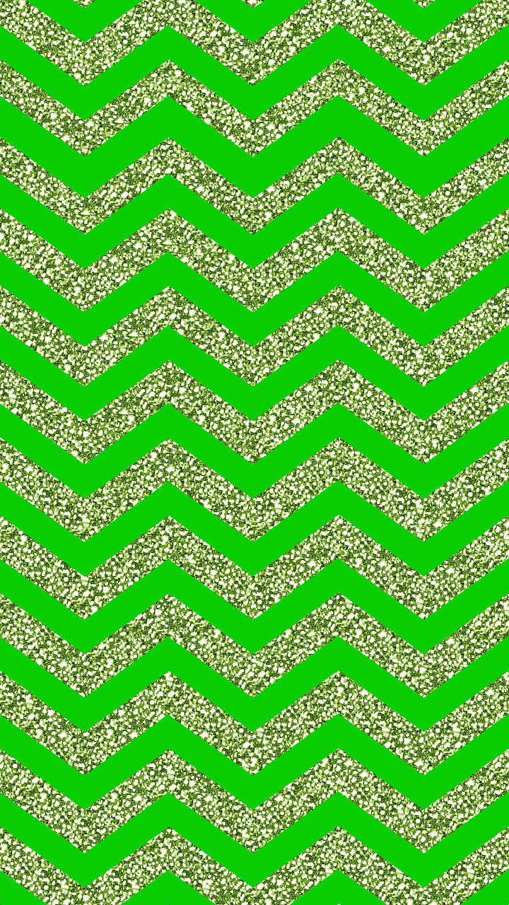 bright green glitter, gold glitter, zigzag pattern, HD Phone Wallpaper