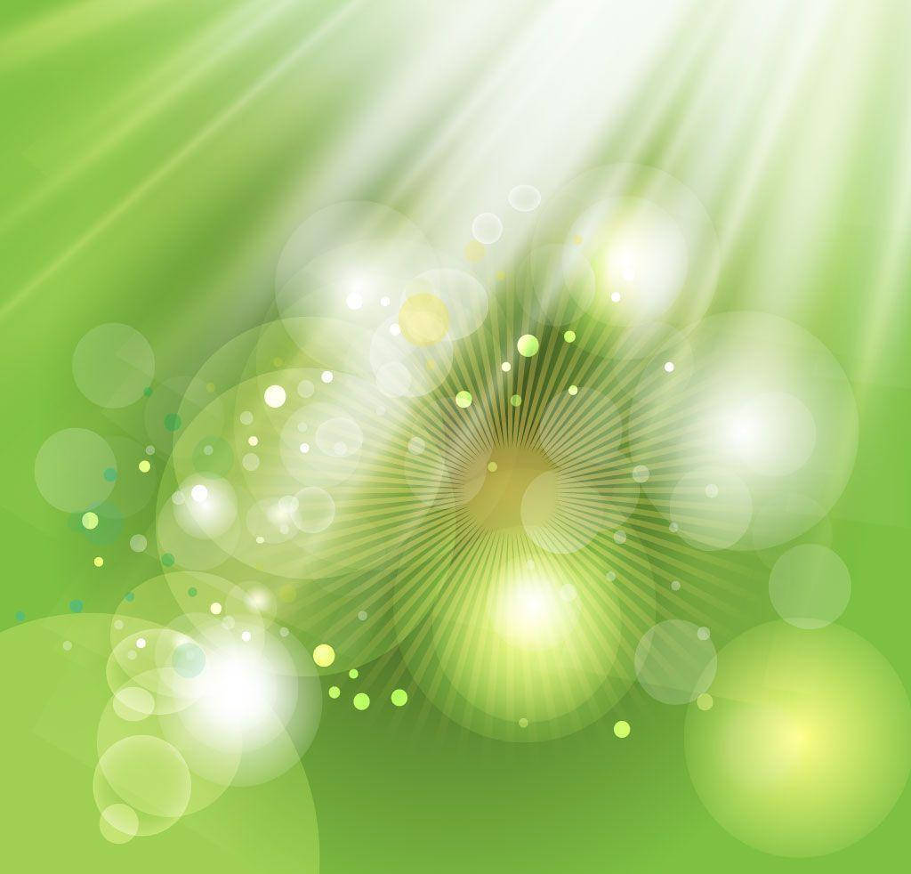 Light Green Sparkling, radiant green, glowing bokeh circles, SD Desktop Wallpaper