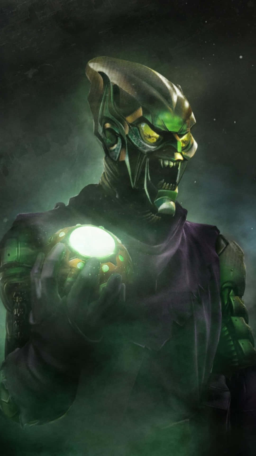 Green Goblin, Goblin Green Phone, green-skinned alien, Full HD Phone Wallpaper