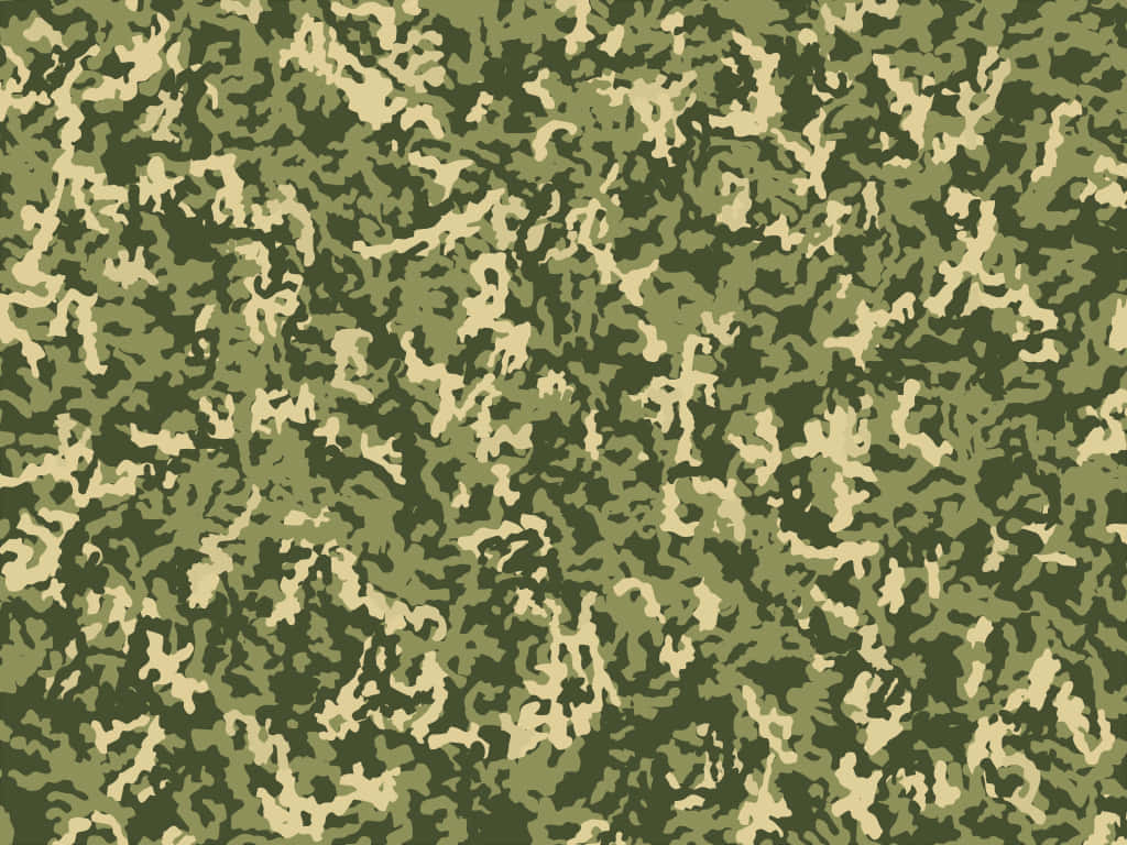green camouflage pattern, irregular green and beige shapes, forest environments, SD Desktop Wallpaper