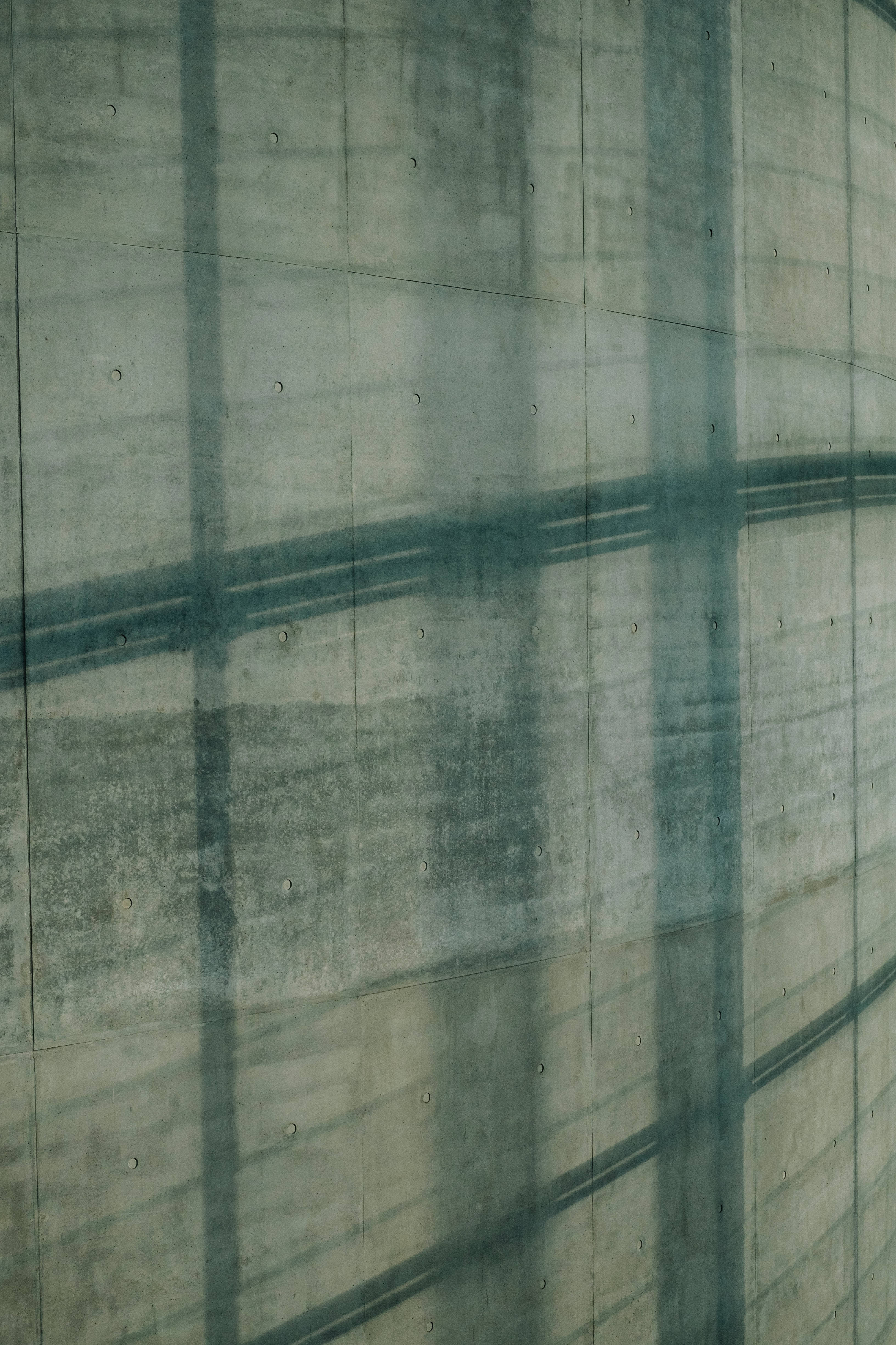 sage green, concrete wall, geometric shadows, 4K Phone Wallpaper
