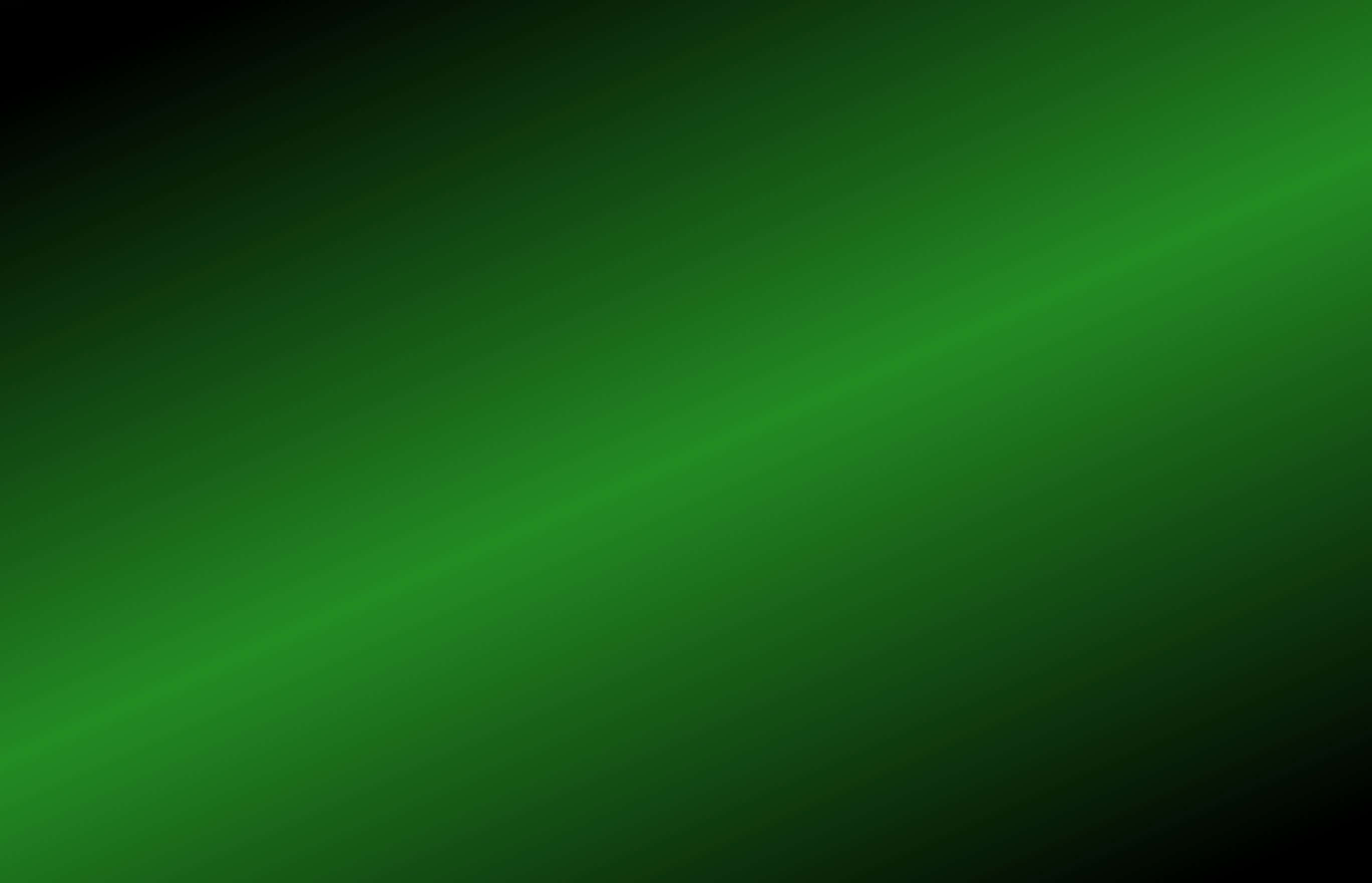green gradient, diagonal light streaks, dark to bright green, 2K Desktop Wallpaper