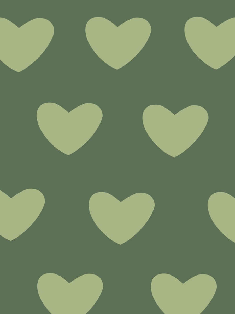 sage green, olive green, minimalist pattern, SD Phone Wallpaper