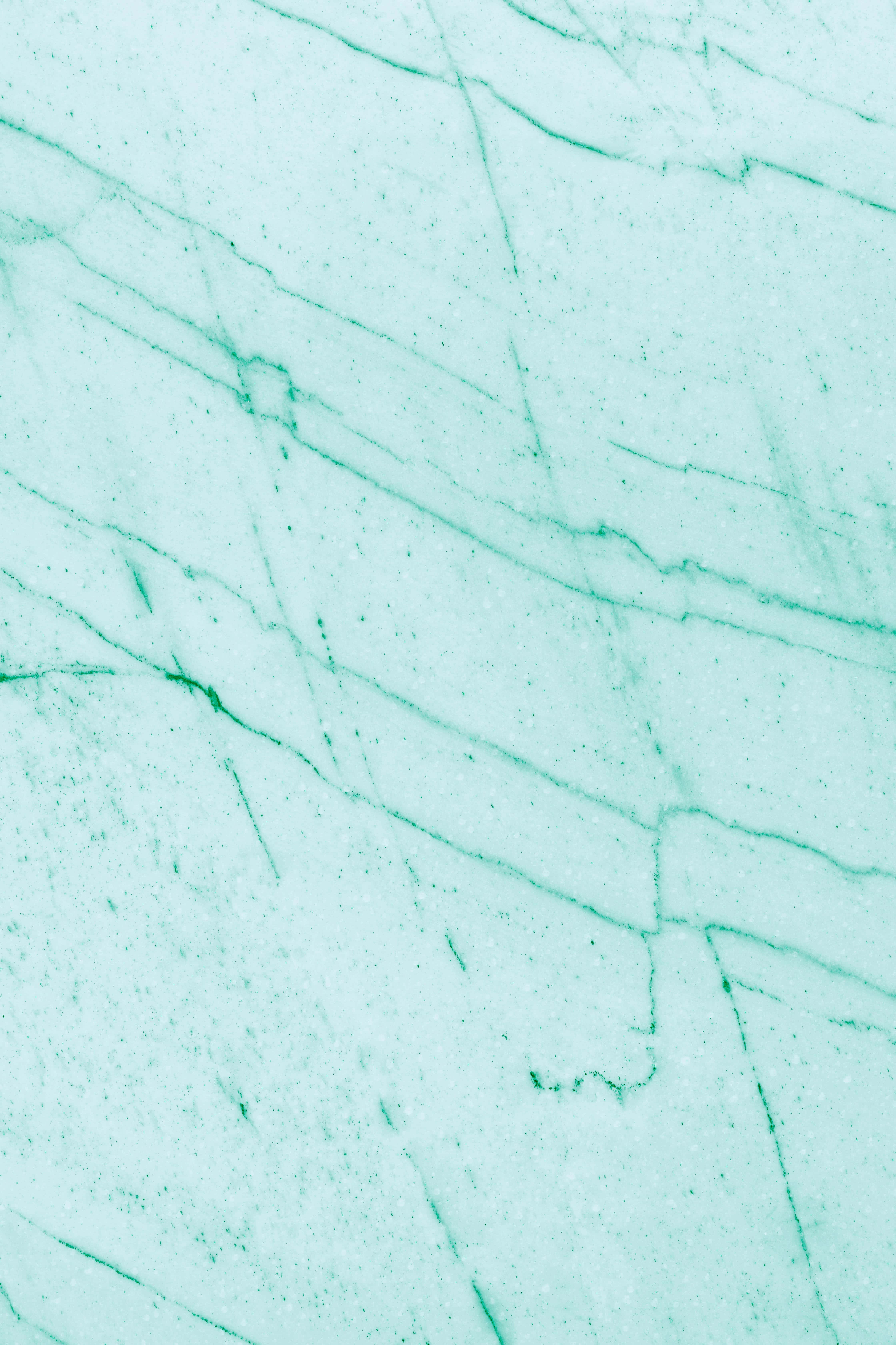 Green Marble, light turquoise marble, flowing green veins, 5K Phone Wallpaper