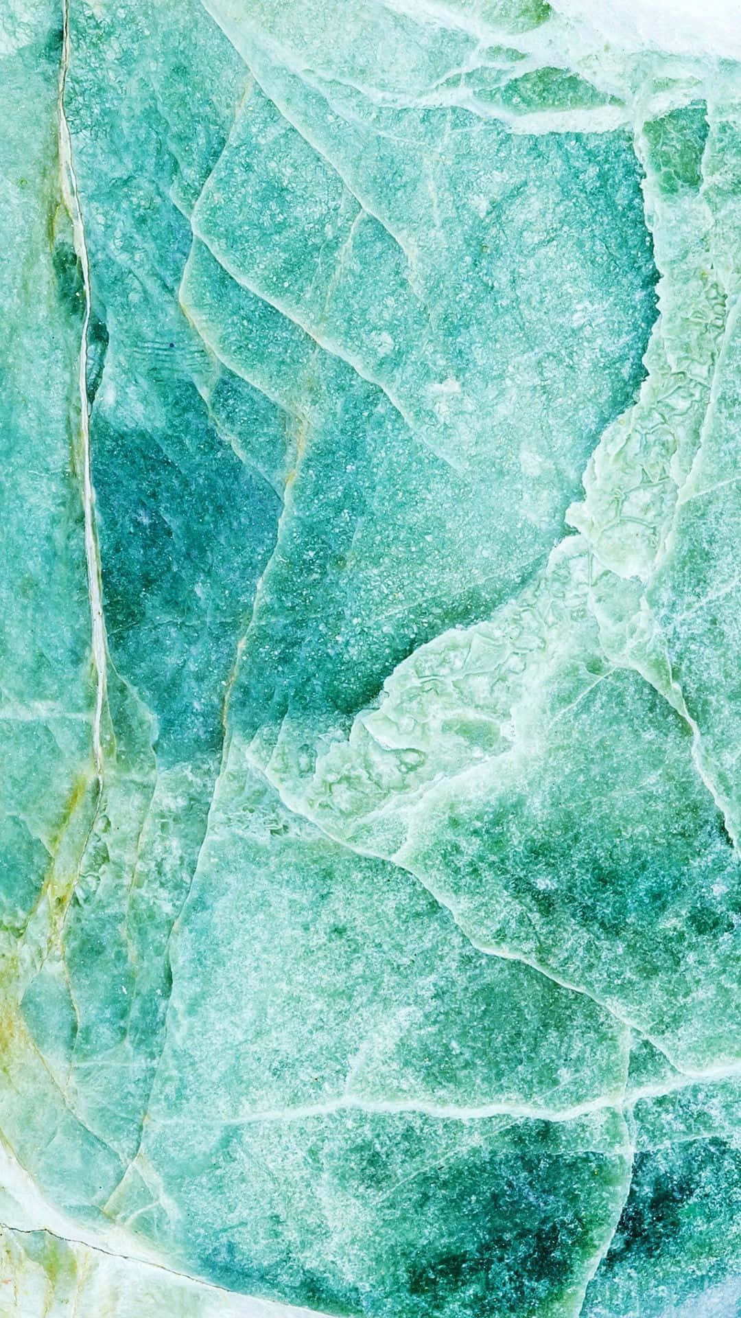 mint green marble, translucent turquoise mineral, swirling white and green veins, Full HD Phone Wallpaper