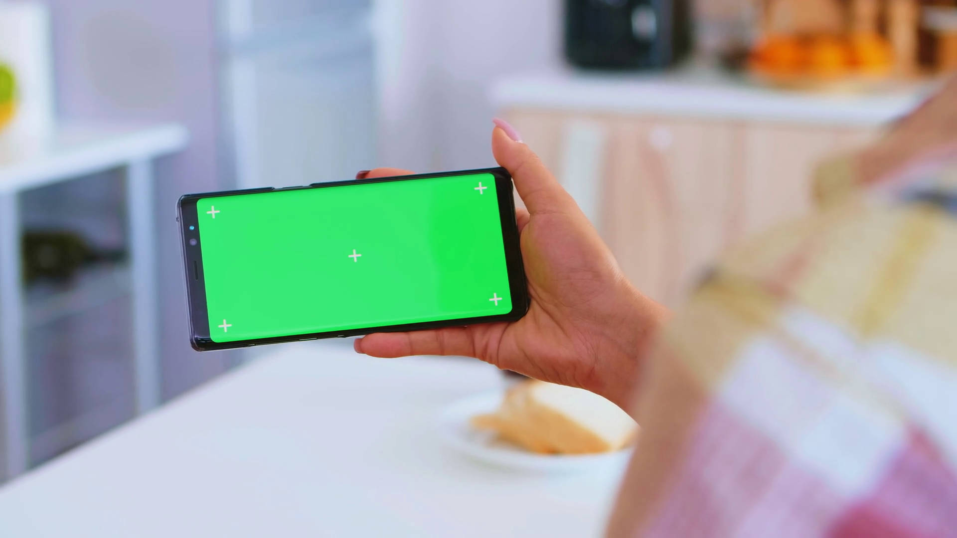 green screen, smartphone, kitchen, Full HD Desktop Wallpaper