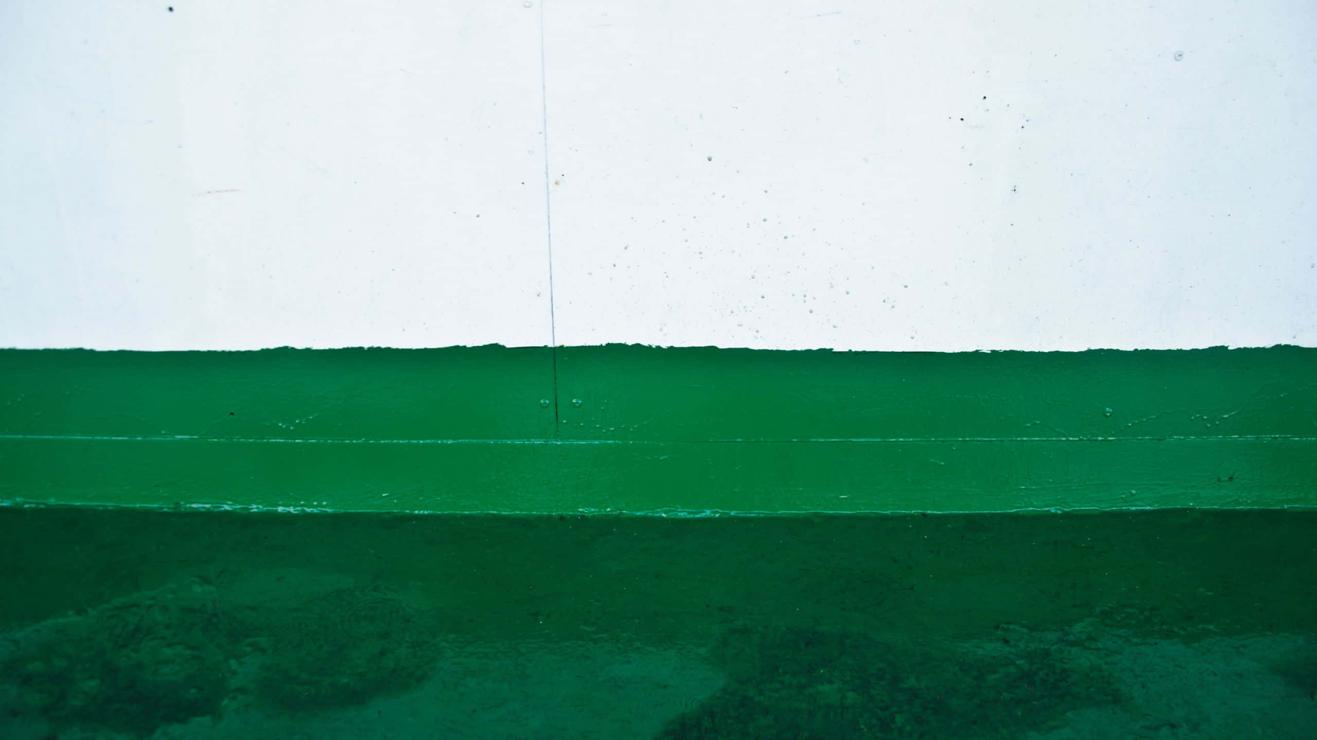 solid green, bright green liquid surface, pale white background, 2K Desktop Wallpaper