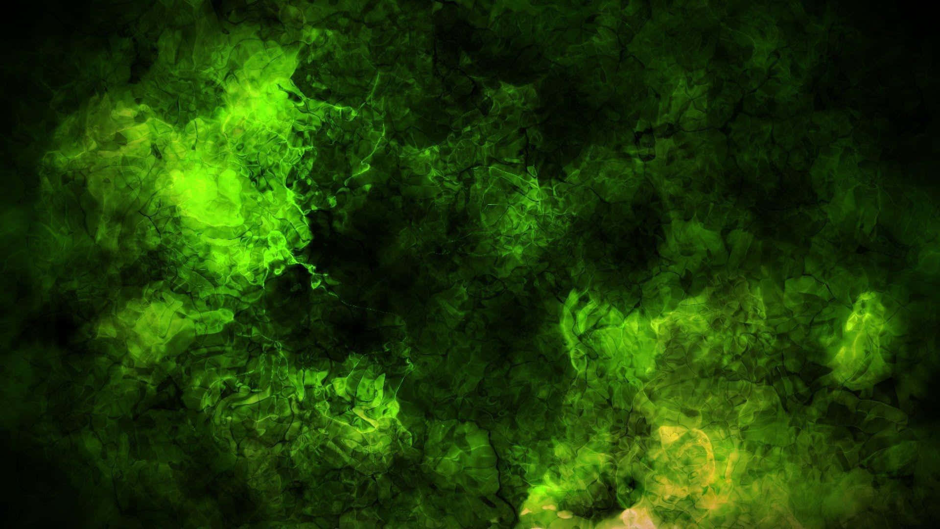 neon green, dark textured background, ethereal glowing effect, Full HD Desktop Wallpaper