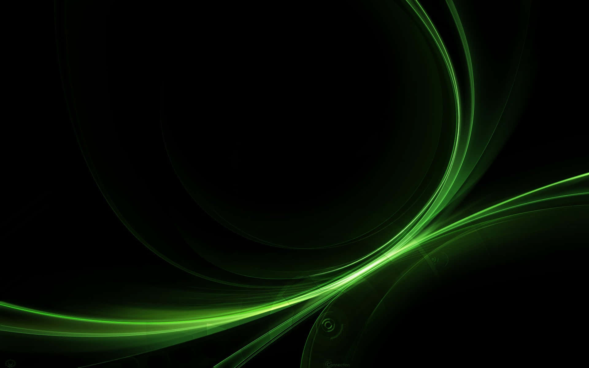 green phone, neon green, deep black, Full HD Desktop Wallpaper