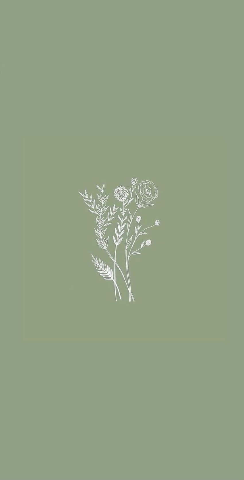Green Preppy, floral arrangement, rose, HD Phone Wallpaper