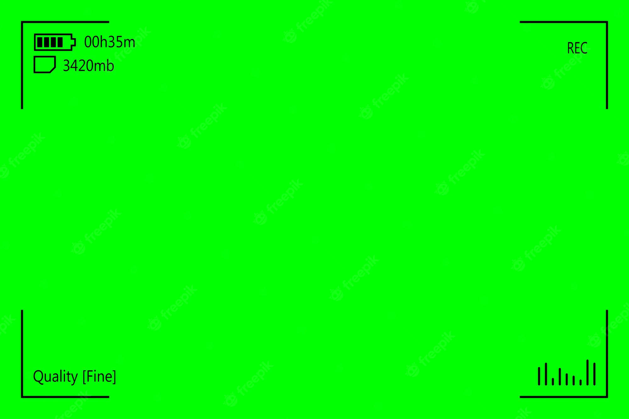 greenscreen background recording frame, bright green screen, battery indicators, Full HD Desktop Wallpaper