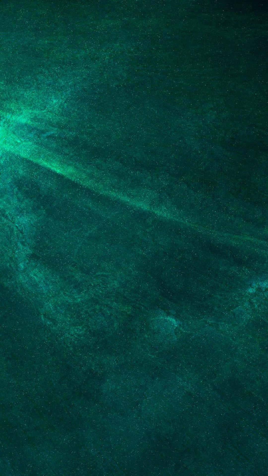 emerald green, teal, glowing streaks, Full HD Phone Wallpaper