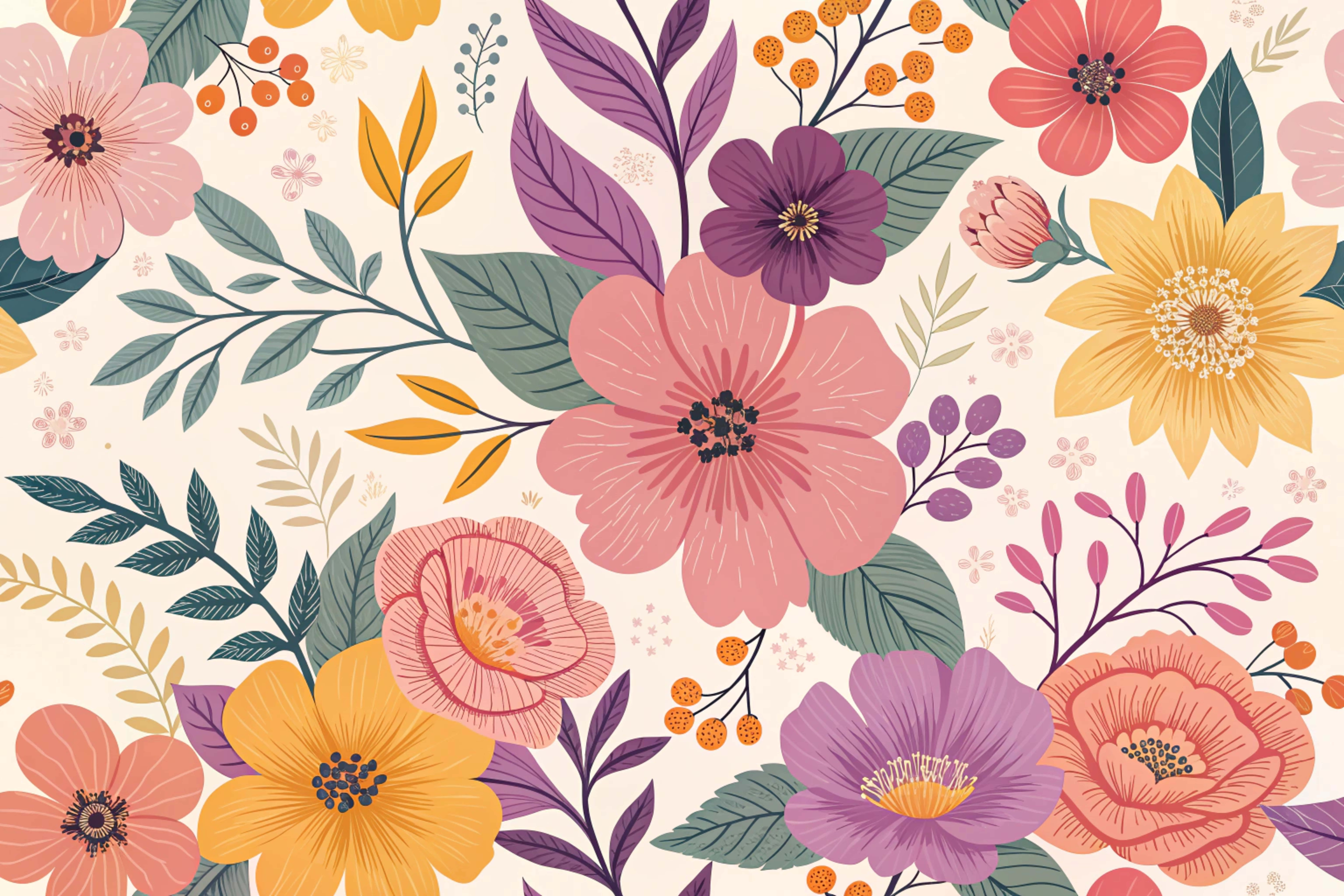 pink, yellow, purple, 8K Desktop Wallpaper