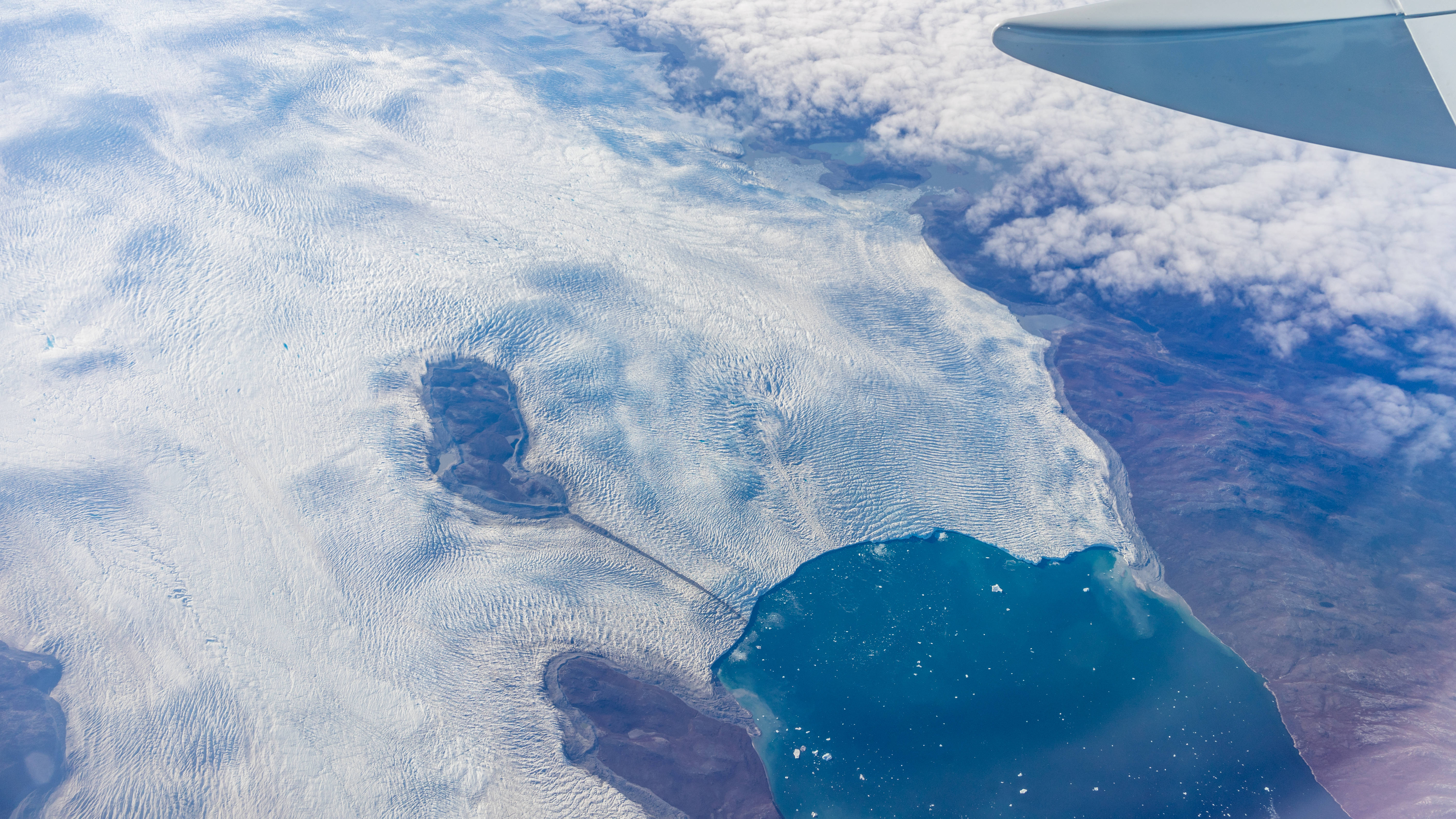Greenland, glacier formation, icy glacier, 5K Desktop Wallpaper