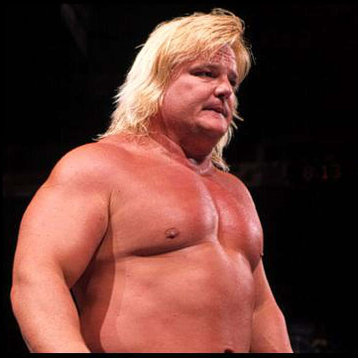 Greg Valentine, long blonde hair, shirtless, HD Desktop Wallpaper