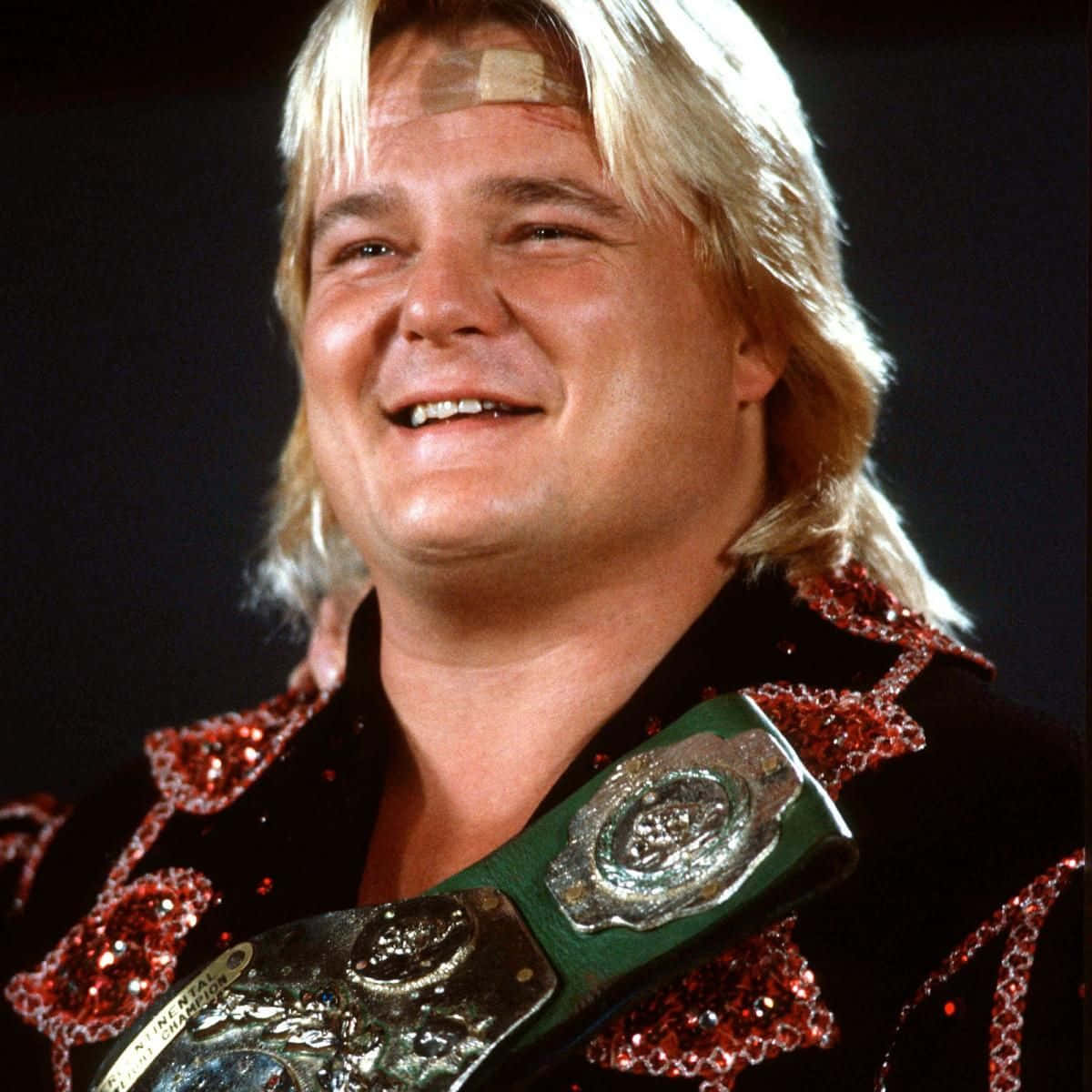 Greg Valentine, glittering championship belt, blonde hair, SD Desktop Wallpaper