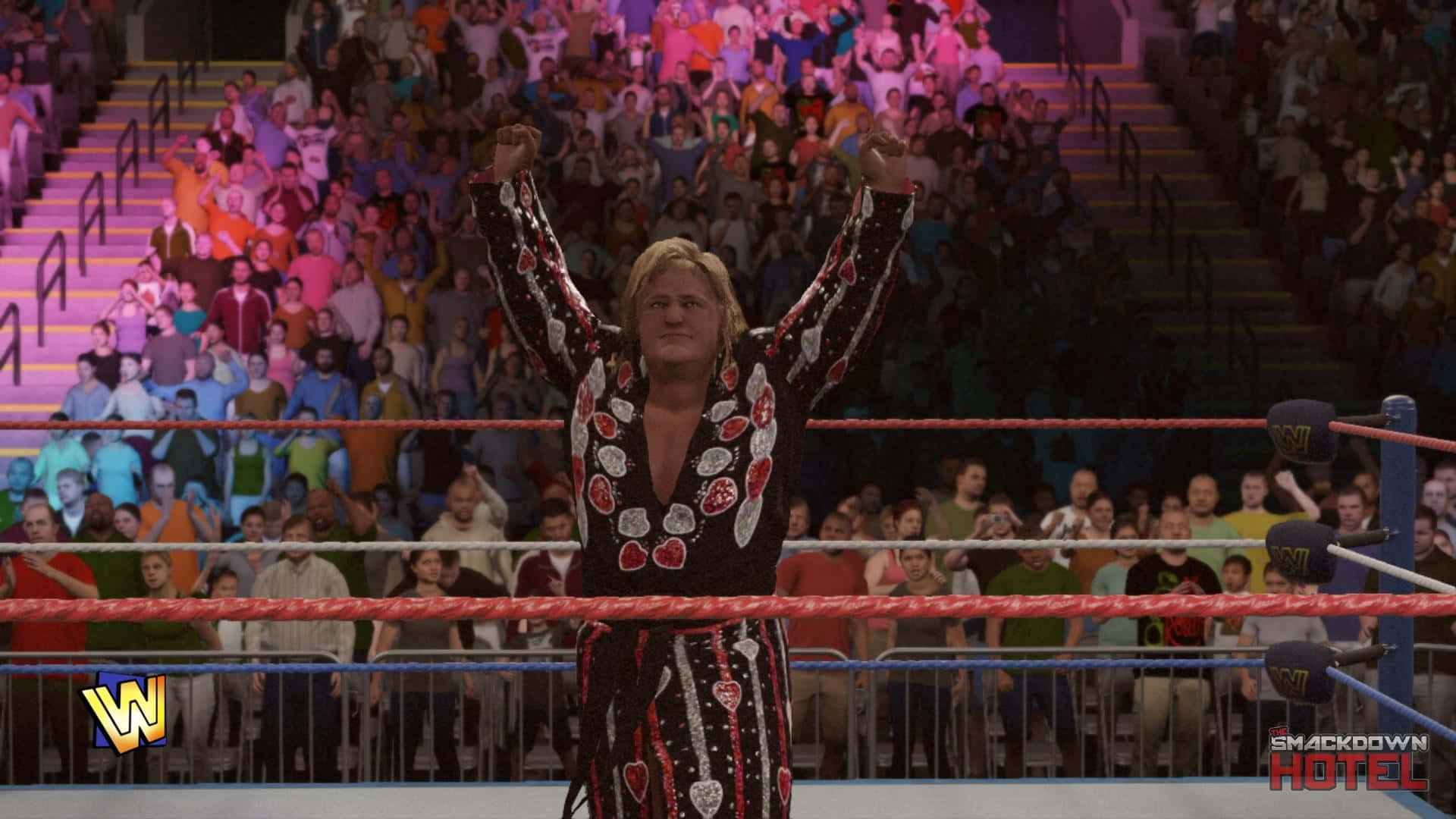 Greg Valentine, heart-patterned outfit, ring, Full HD Desktop Wallpaper