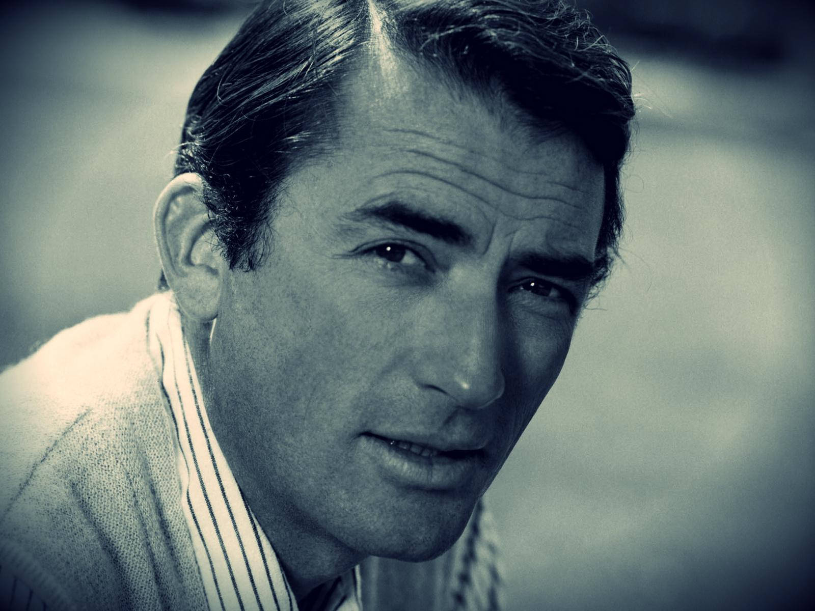 Gregory Peck, American Actor, dark hair, HD Desktop Wallpaper