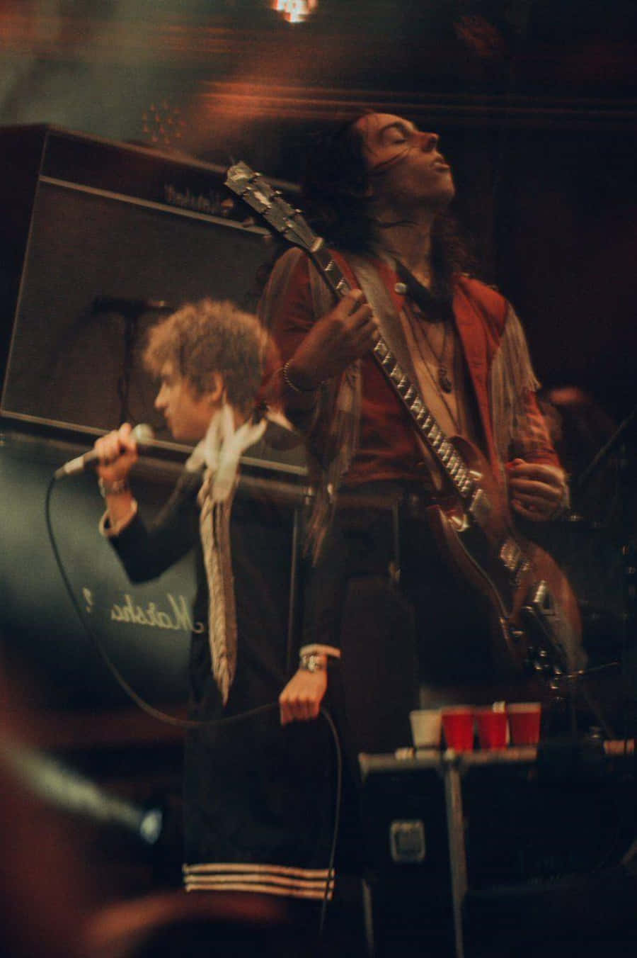 Greta Van Fleet, stage, smoke, HD Phone Wallpaper