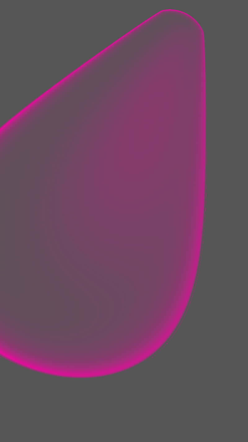 magenta teardrop shape, muted gray background, nature-inspired aesthetic, HD Phone Wallpaper