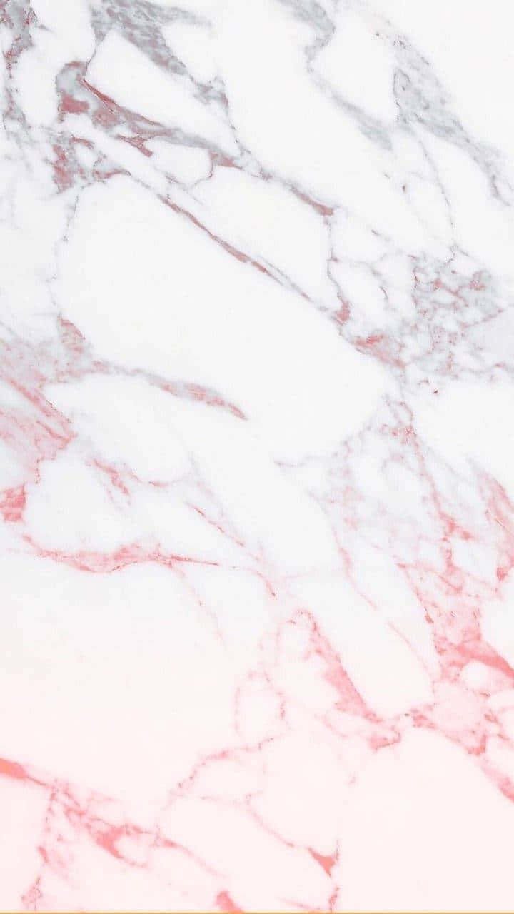 white marble, soft pink veins, gray veins, HD Phone Wallpaper