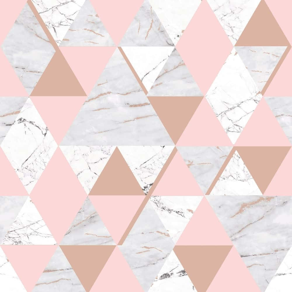 grey, pink, geometric wallpaper pattern, SD Desktop Wallpaper