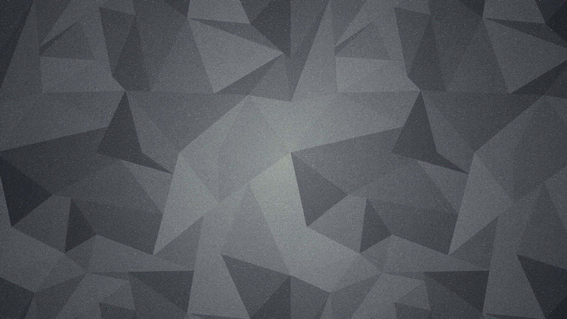 Grey Desktop, geometric pattern, monochromatic, Full HD Desktop Wallpaper