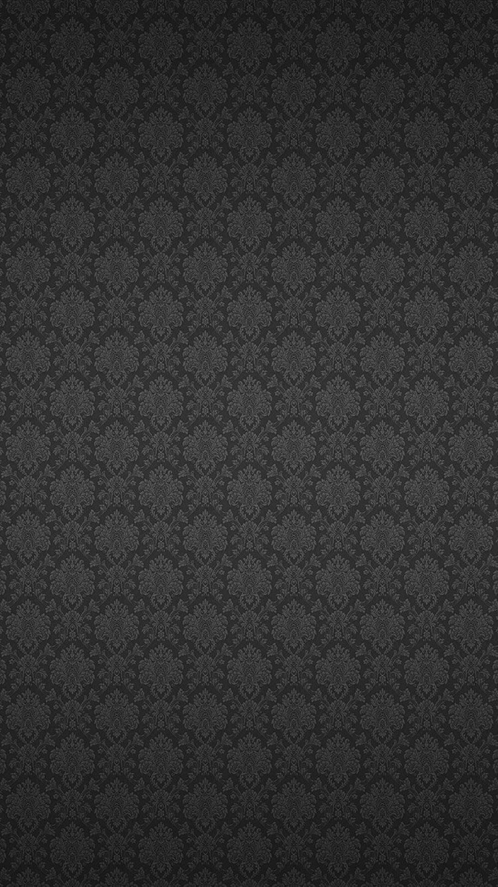Grey iPhone, crest pattern, damask pattern, HD Phone Wallpaper