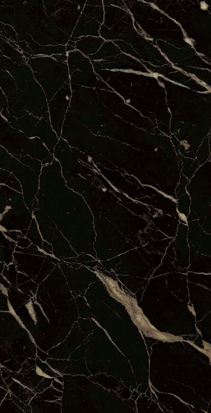black marble, gold veins, luxurious, HD Phone Wallpaper