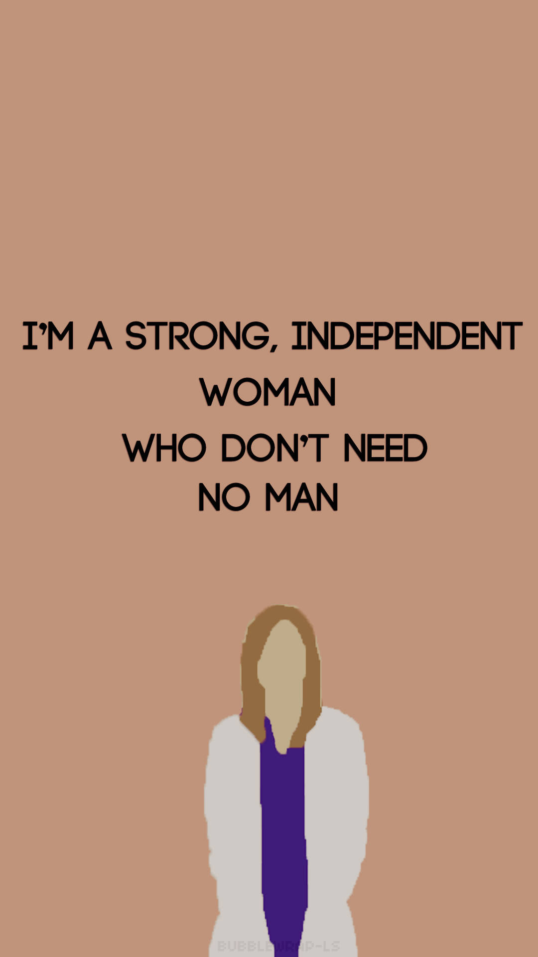 Grey's Anatomy, minimalist poster, woman, Full HD Phone Wallpaper