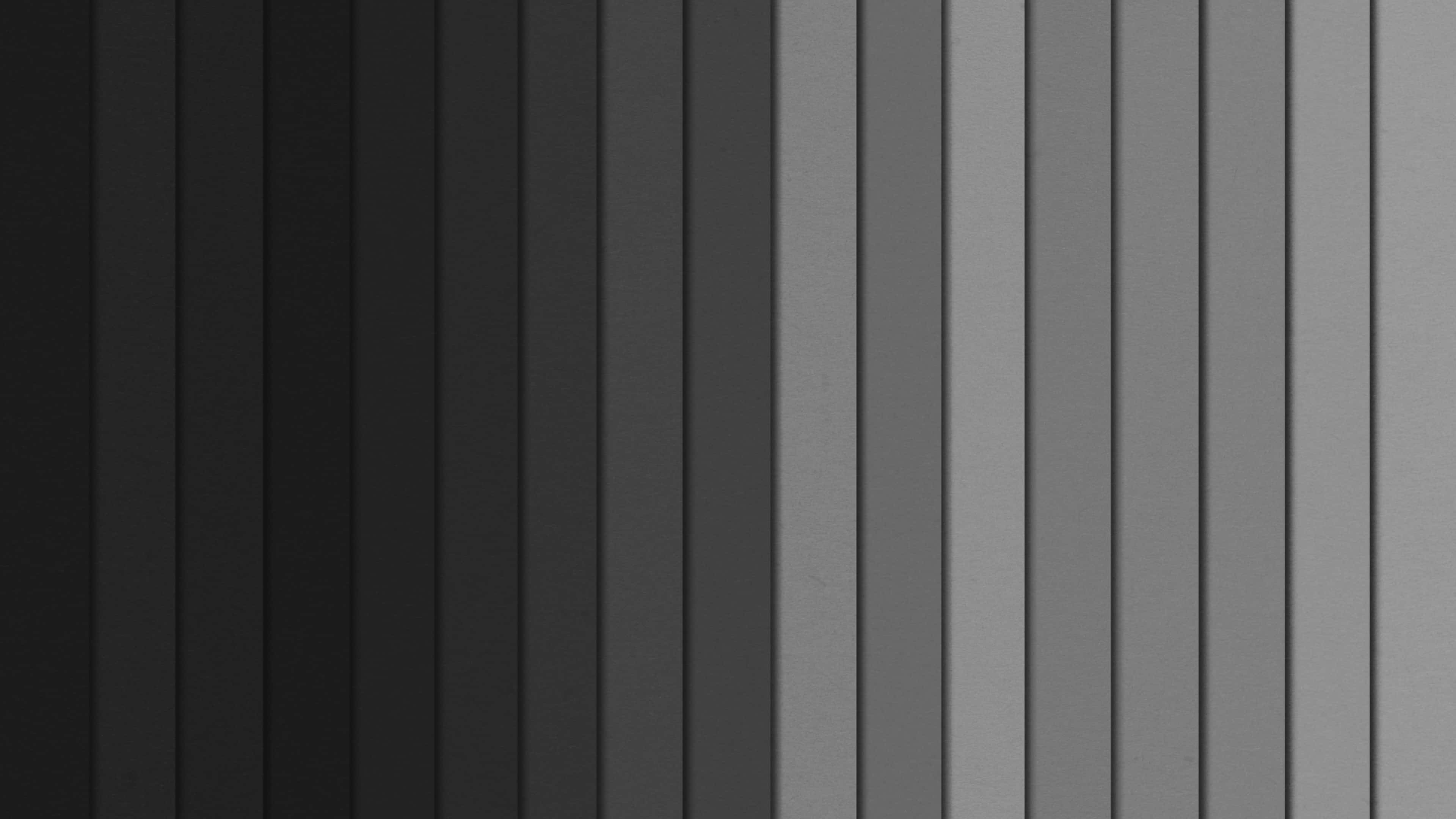 Elegant Grey Textured Wall, vertical gray stripes, deep black, 4K Desktop Wallpaper