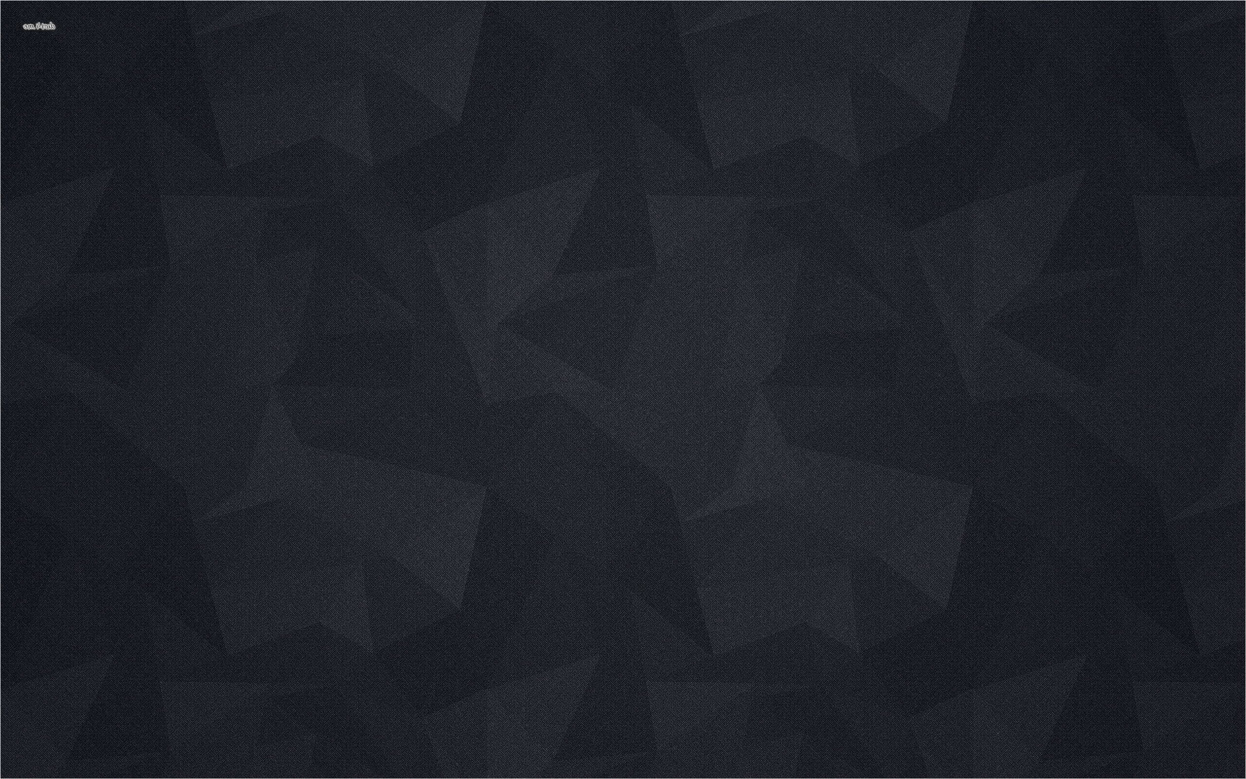 dark grey polysphere, horizontal art, geometric triangular shapes, 2K Desktop Wallpaper
