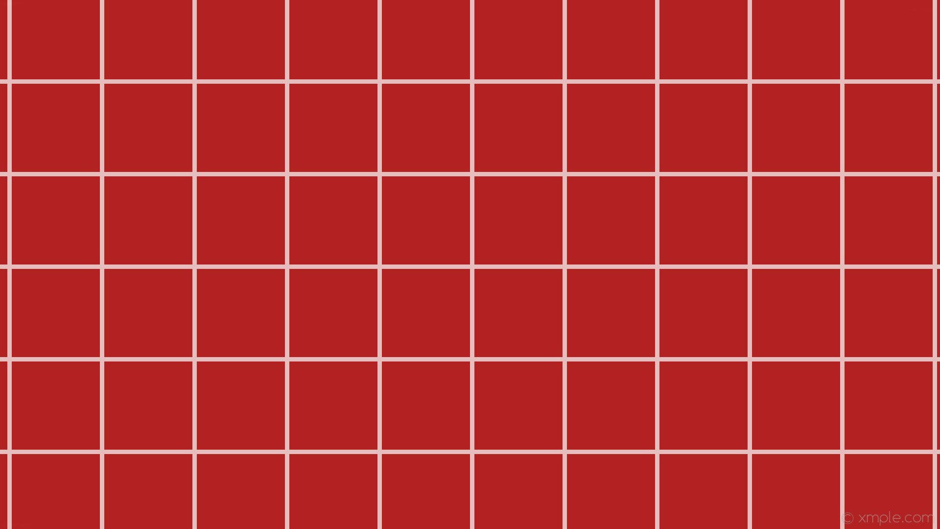 red grid pattern, crisp white lines, geometric wallpaper design, Full HD Desktop Wallpaper