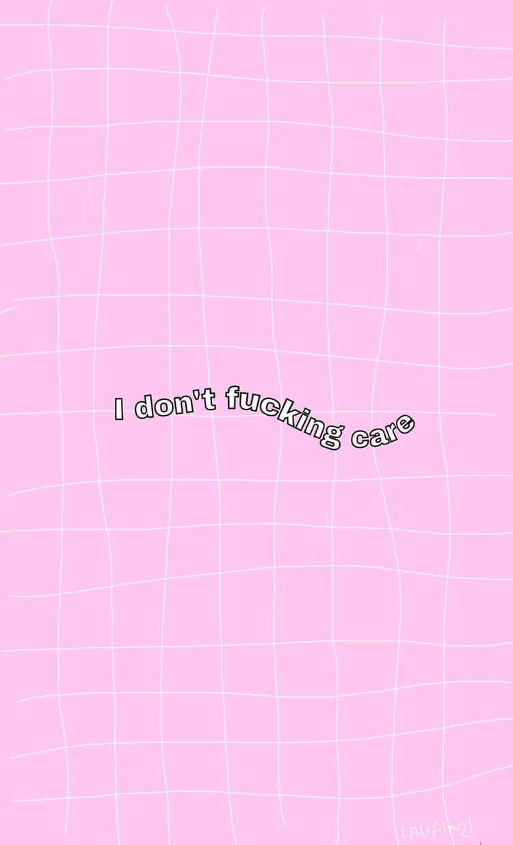 pink background, white grid lines, bold text, SD Phone Wallpaper