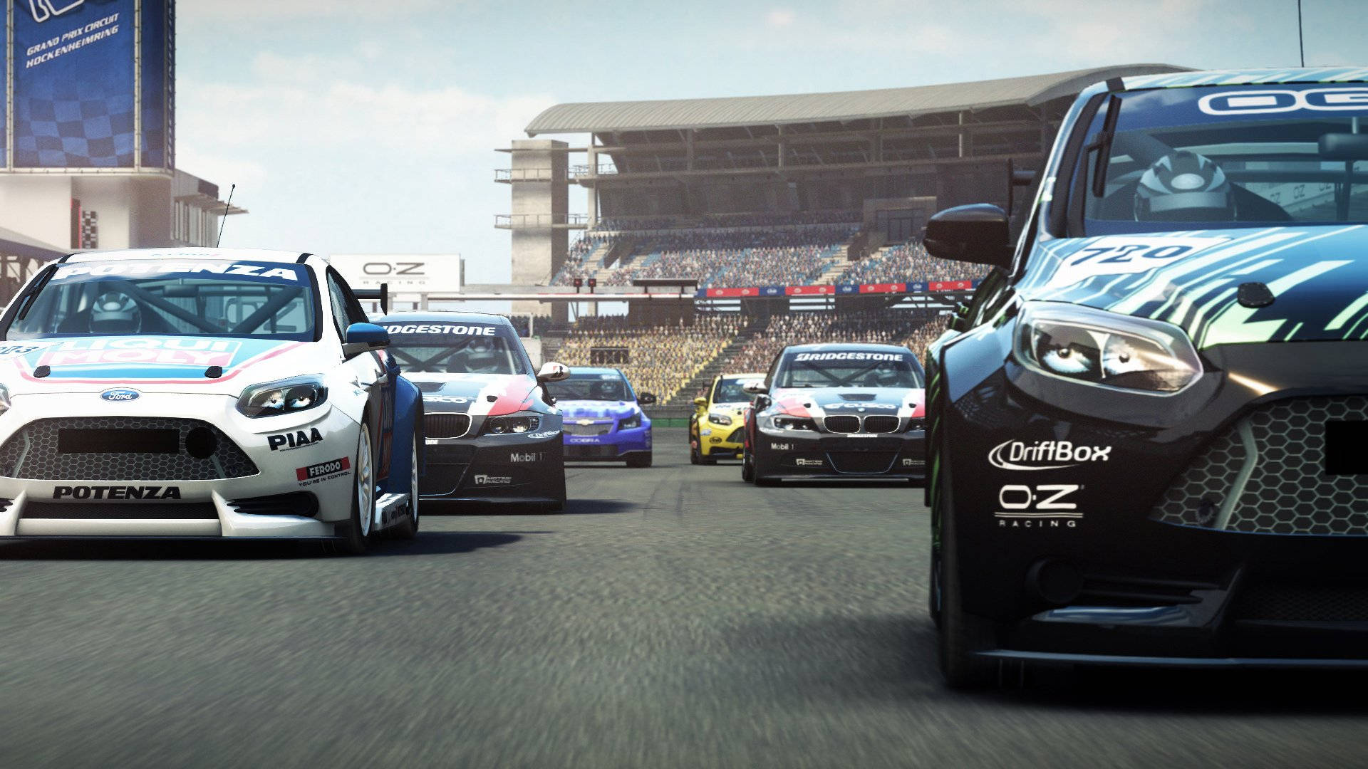 Grid Autosport, racing cars, track, Full HD Desktop Wallpaper