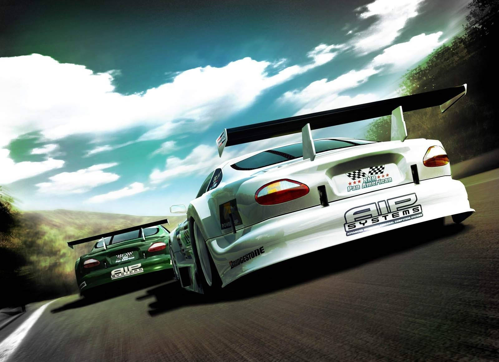 Grid 2, race cars, mountain road, HD Desktop Wallpaper