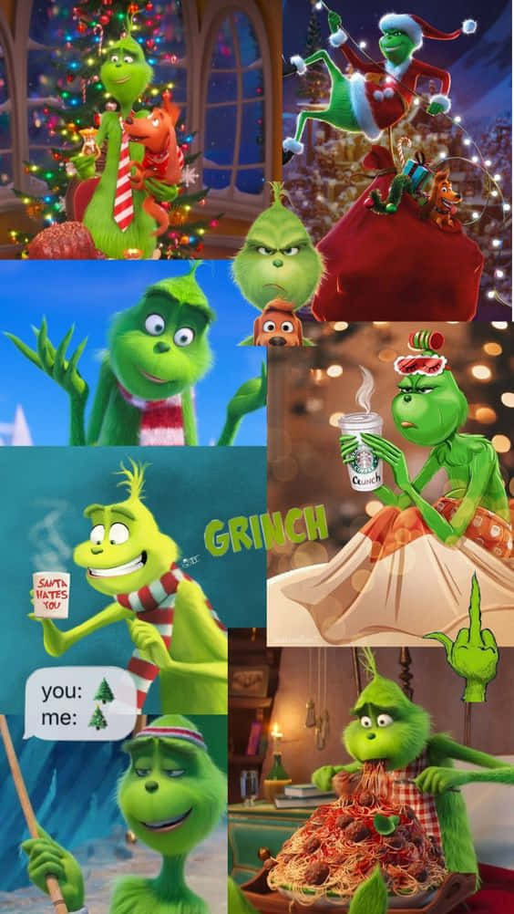 Grinch, Christmas, iPhone, SD Phone Wallpaper