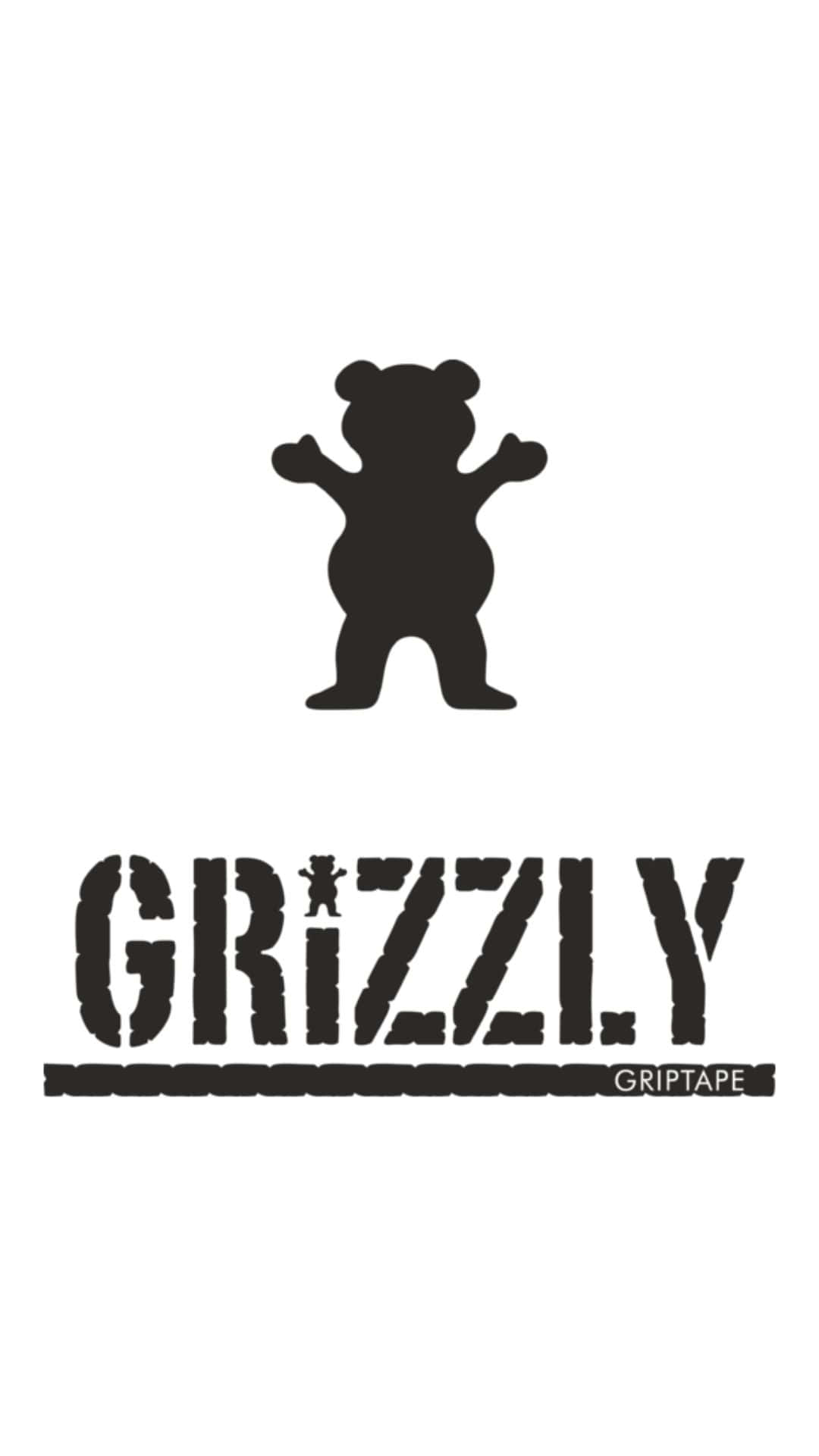 Grizzly Griptape, bear, black silhouette, Full HD Phone Wallpaper