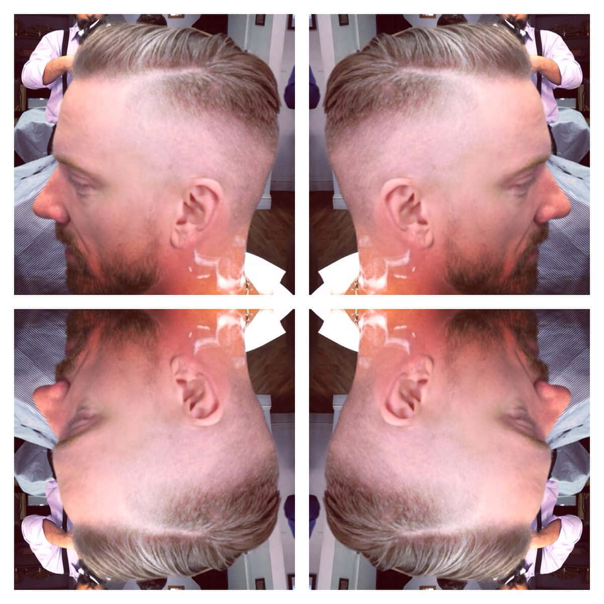modern fade haircut, beard, barbershop, SD Desktop Wallpaper