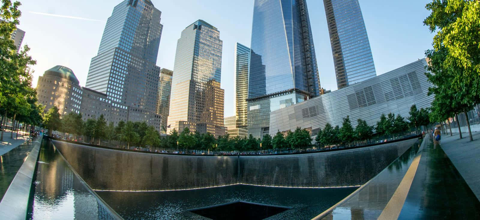 Ground Zero, 911 memorial pools, reflecting pools, HD Desktop Wallpaper